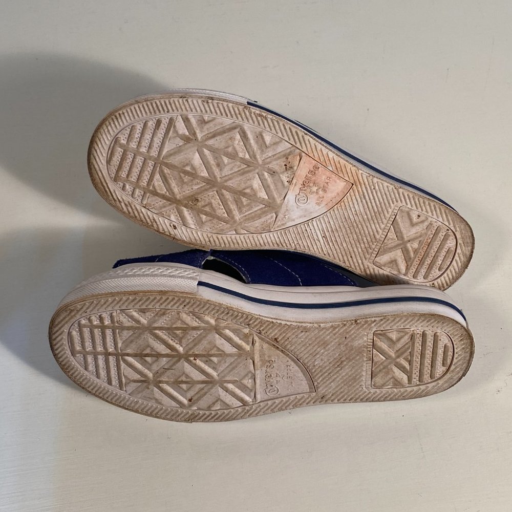 Converse One Star Slip on Blue Slide Sandals Women Size 5 - Picture 7 of 8